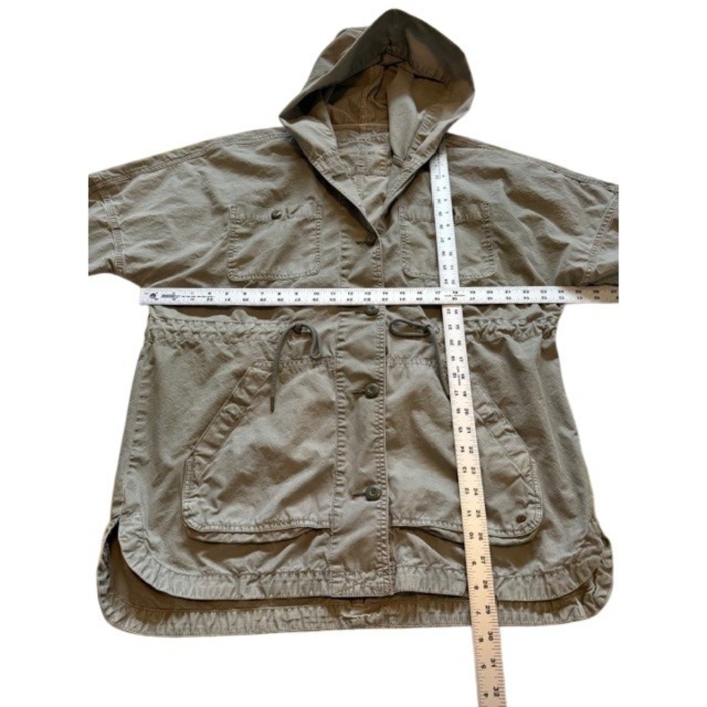 American Eagle‎ Outfitters Olive Green Hooded Utility Jacket Size M EUC - Picture 6 of 7